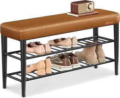 VASAGLE EKHO Collection Shoe Rack Storage Bench