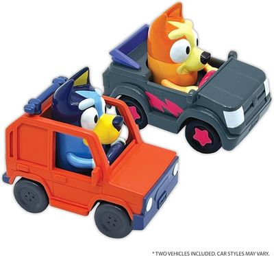 Imaginmat: Jumbo Bluey Floor Playmat &amp; 2 Toy Cars