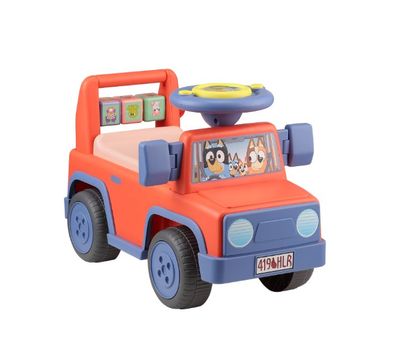 Bluey Licensed Interactive Ride-On Push Car