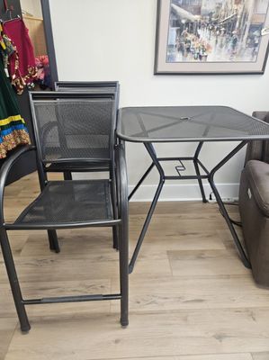 5-Piece Pub Height Outdoor Table Set