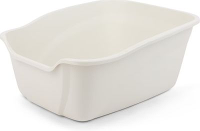 Van Ness High Sides Cat Litter Box, White, Giant