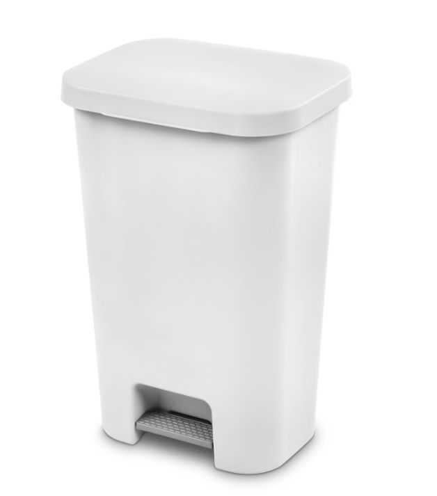 Sterilite 45 L Step-On Waste Basket
