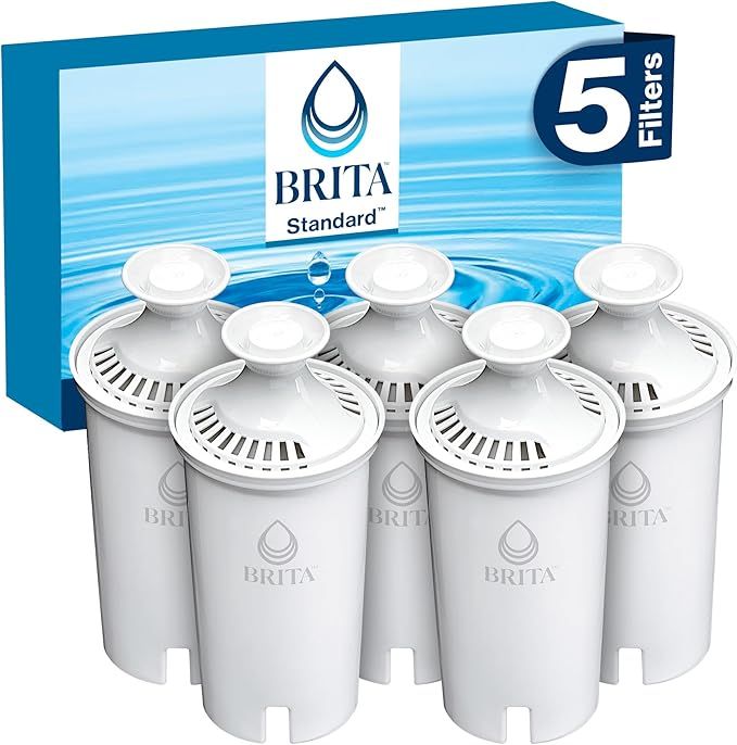 Brita 36011 Standard Replacement Filter, 5 Filters