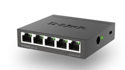 D-Link 5-Port Unmanaged Gigabit Metal Desktop Switch