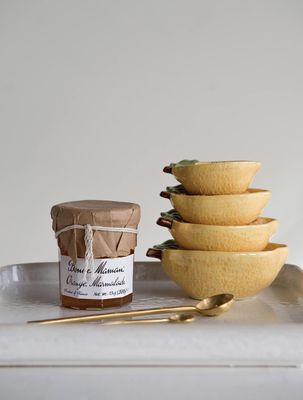 Lemon Shaped Measuring Cups (Set of 4 Sizes)