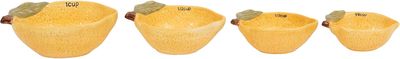 Lemon Shaped Measuring Cups (Set of 4 Sizes)