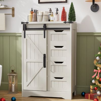 Gracie Oaks Janiya 32.68'' Kitchen Pantry