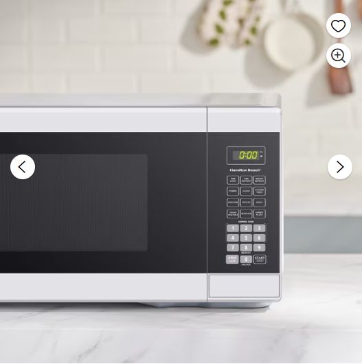 *Imperfect* Hamilton Beach 1.1 Cu. Ft. Compact Microwave