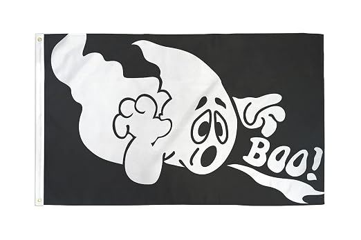 AZ FLAG Halloween Ghost Boo Flag 150 x 90cm
