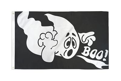 AZ FLAG Halloween Ghost Boo Flag 150 x 90cm