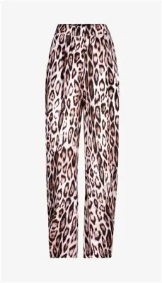 Smythe - Bow Leg Pant Leopard, Size 2
