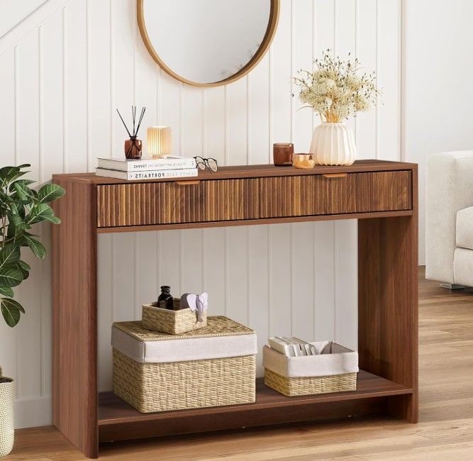 Wirrytor Mid-Century Console Table