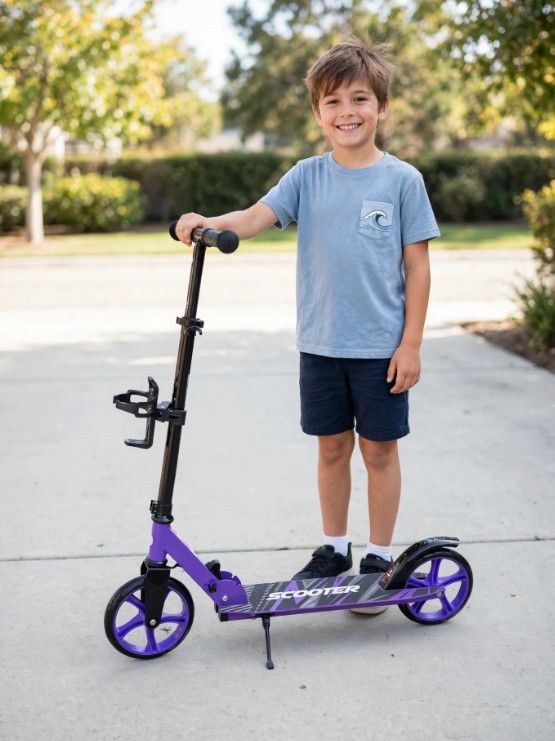 Scooter Kids 8+, Color: Purple
