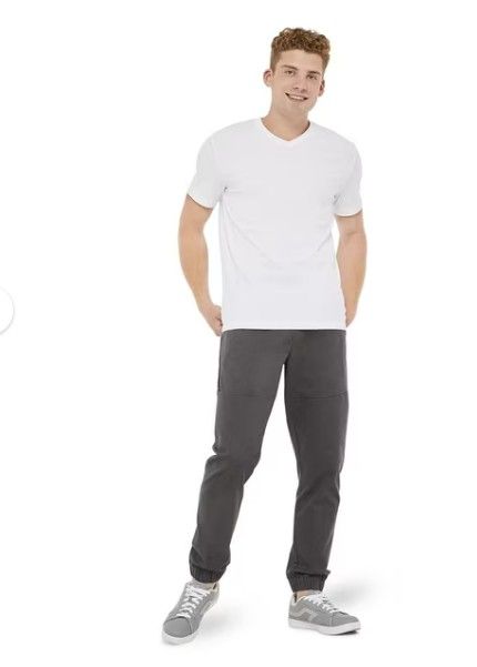 George Men's Stretch V-Neck Tee Size Medium