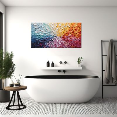 ZOMNAI Abstract Floral Wall Art, 23"x46"