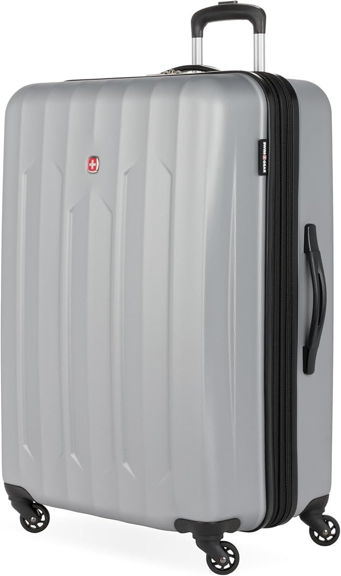 SWISSGEAR 25" Chrome Hardside Expandable Spinner Luggage