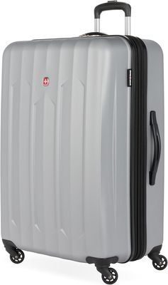 SWISSGEAR 25" Chrome Hardside Expandable Spinner Luggage