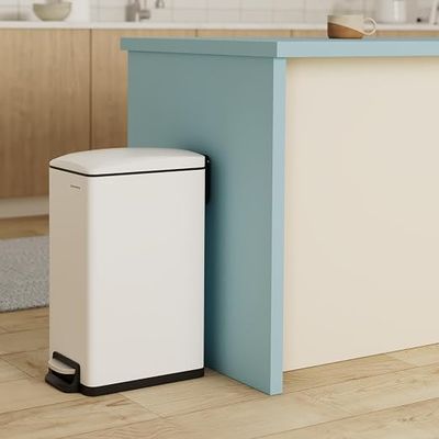 *Imperfect* SONGMICS 50L Soft-Close Bathroom Trash Can