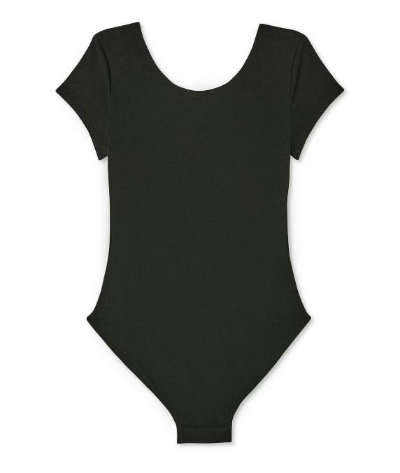 George Girls' Short Sleeve Leotard Dance Bodysuit Size XS (4-5)