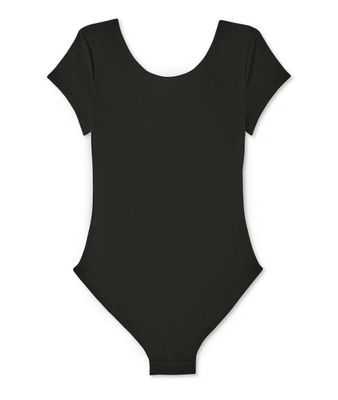 George Girls' Short Sleeve Leotard Dance Bodysuit Size XS (4-5)