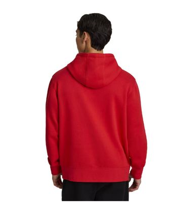 Reebok Men's Gameday Fleece Hoodie Red Size Medium