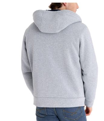 U.S. Polo Assn. Men's Full Zip Hoodie Grey Size Large