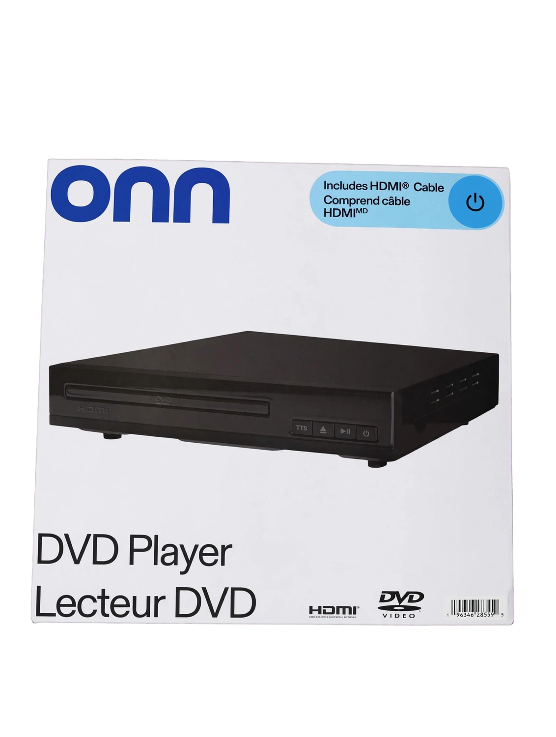 Onn HDMI DVD Player
