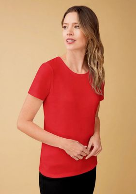 Northern Reflections Everyday Fit Basic Crewneck Tee - Canada Red
