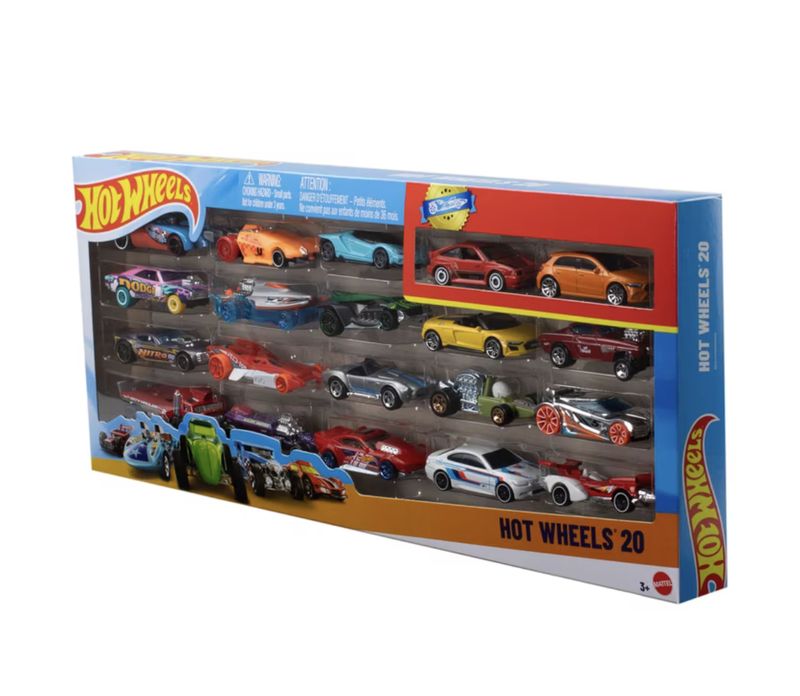 Hot Wheels Toy Car 20-Pack