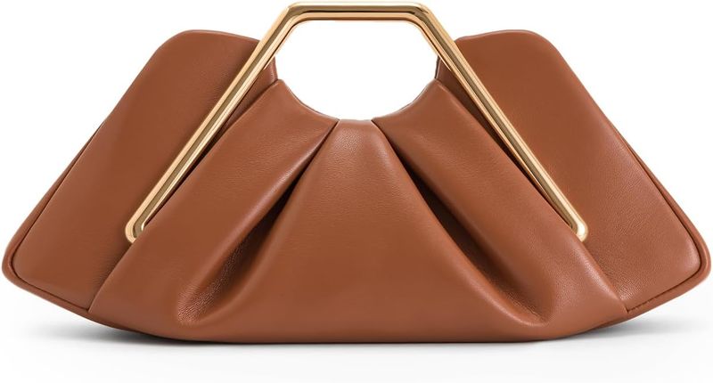 JW PEI Women's Lila Metal Frame Clutch Bag