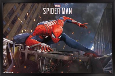 *Imperfect* Marvel Comics Spider-Man Action Wall Poster