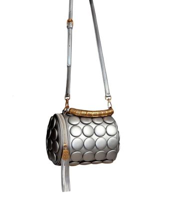 Vintage Button Shoulder Crossbody Small Bag
