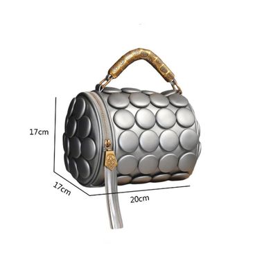 Vintage Button Shoulder Crossbody Small Bag
