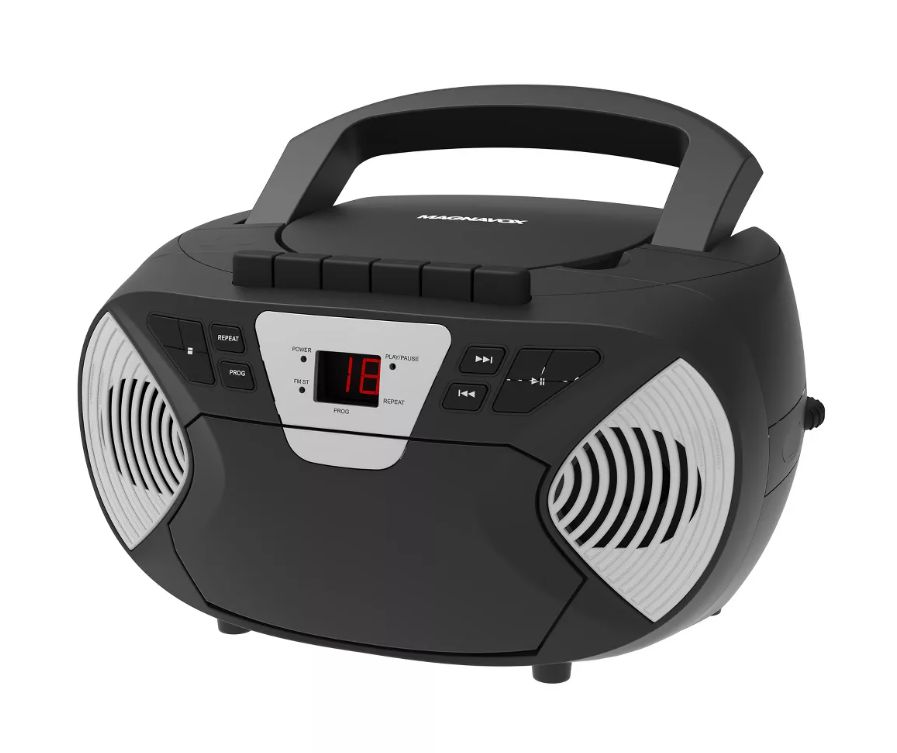 Magnavox® 10-Watt Portable AM/FM Radio Boom Box