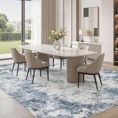 DMOYEST 9x12 Washable Abstract Area Rug
