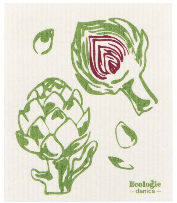 Danica Ecologie Swedish Dishcloth, Artichoke 6PK