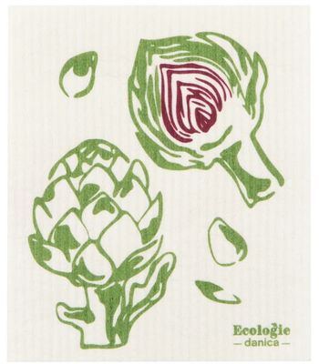 Danica Ecologie Swedish Dishcloth, Artichoke 6PK