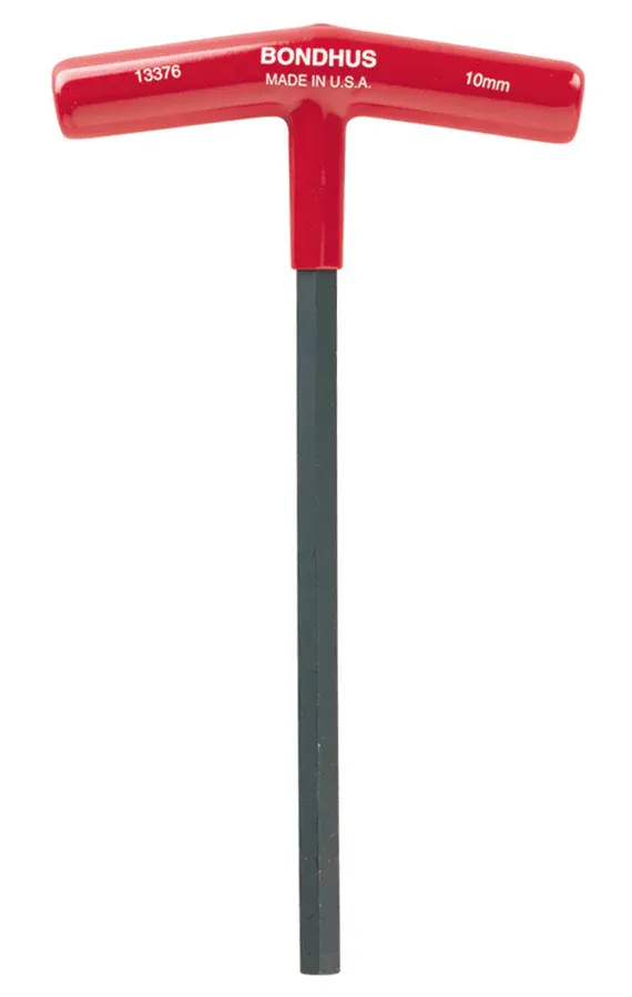 BONDHUS HTX10 T-Handle Hex Driver 10mm