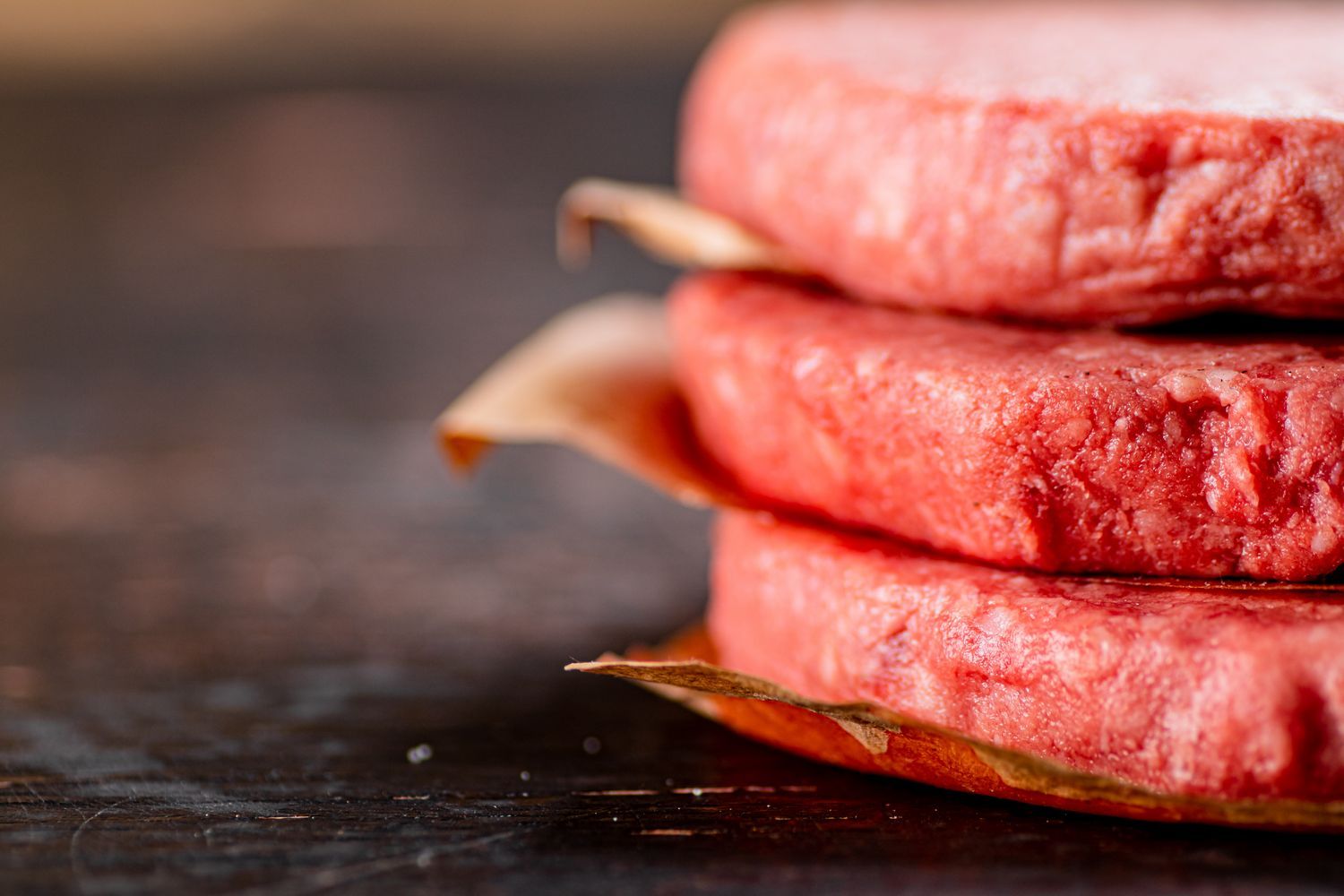 Wagyu Hamburger Patties 1/3 Pound Patties 1 LB Package
