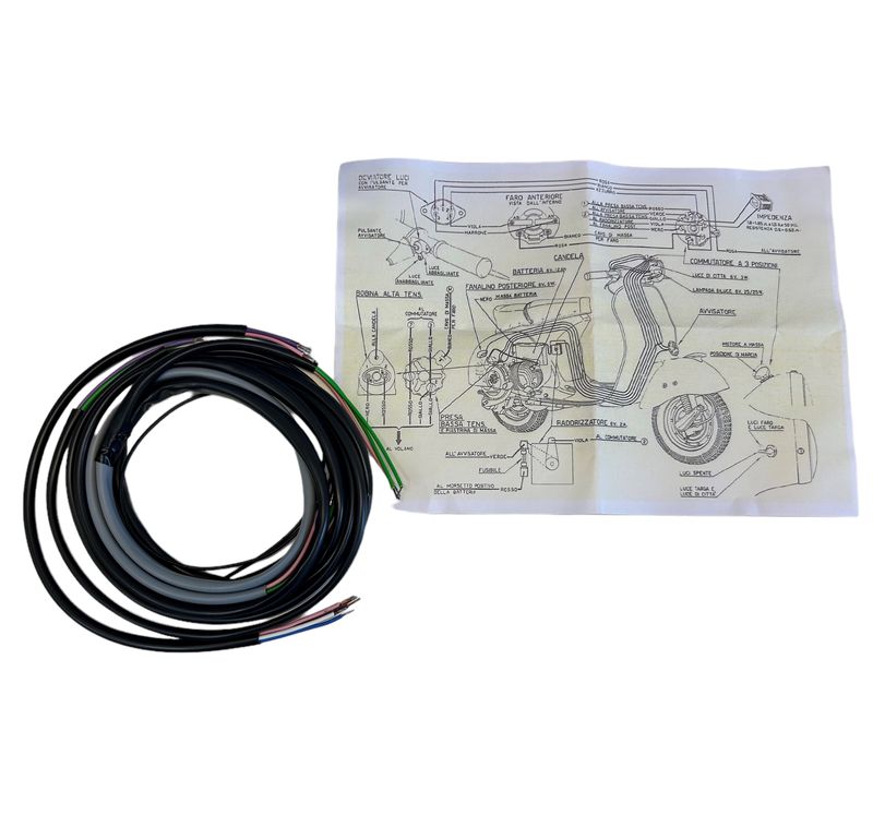 Wiring VESPA 150 GS 1° SERIE