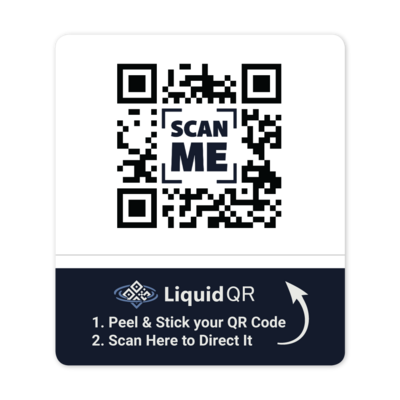 "Scan Me" QR Stickers 10-Pack (Removable)