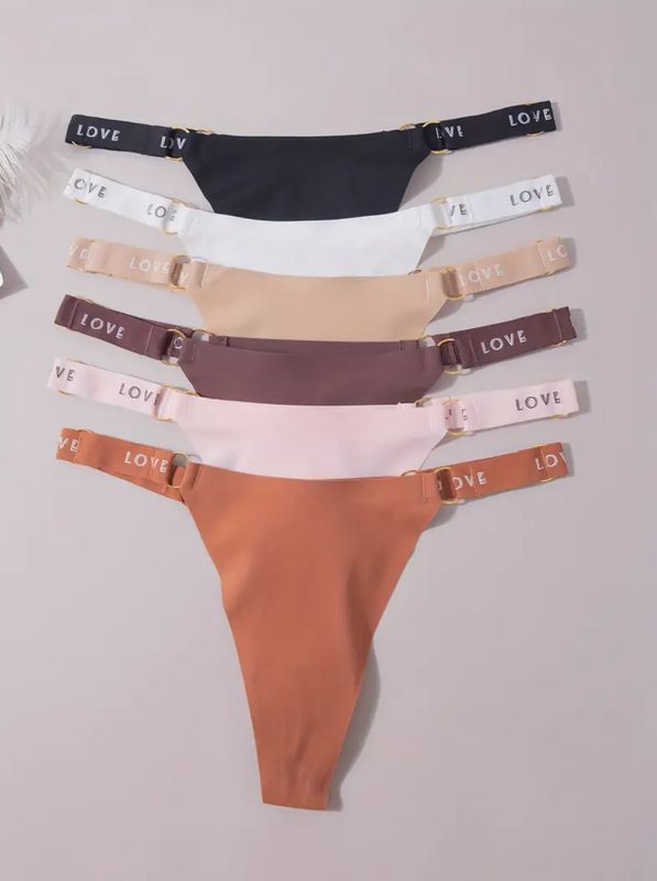 3- Piece Seamless Love Thongs