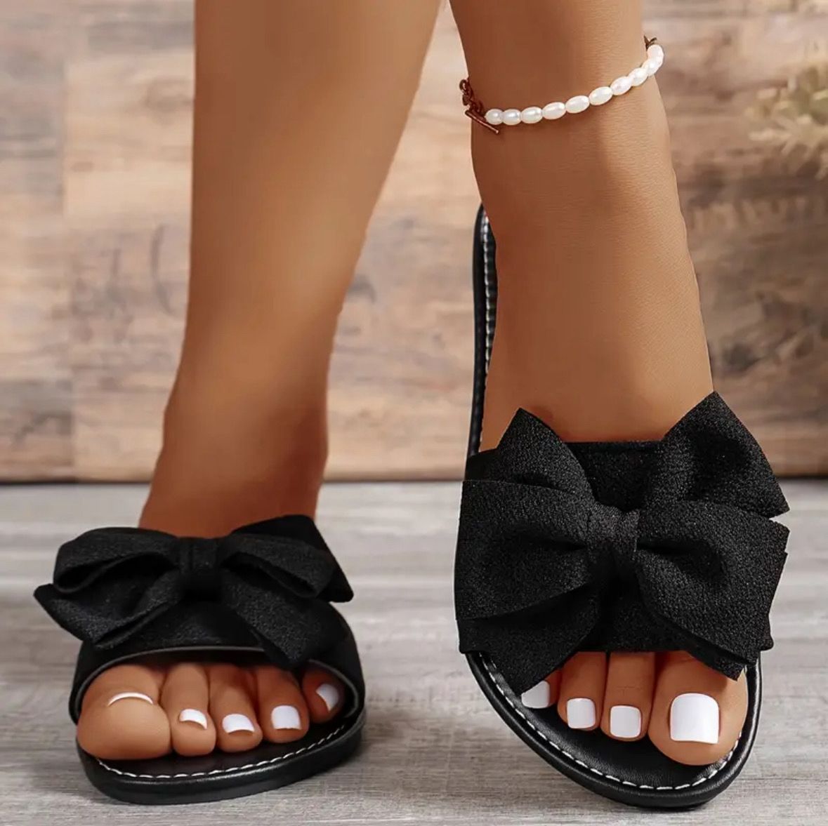 Elegant Bow Slides