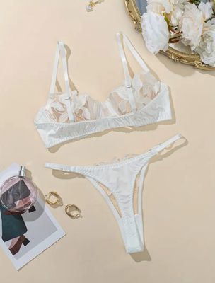 Women’s Sexy Semi-Sheer Lingerie Set