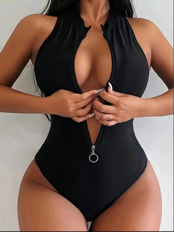 Slim Fit One-piece Swimsuit