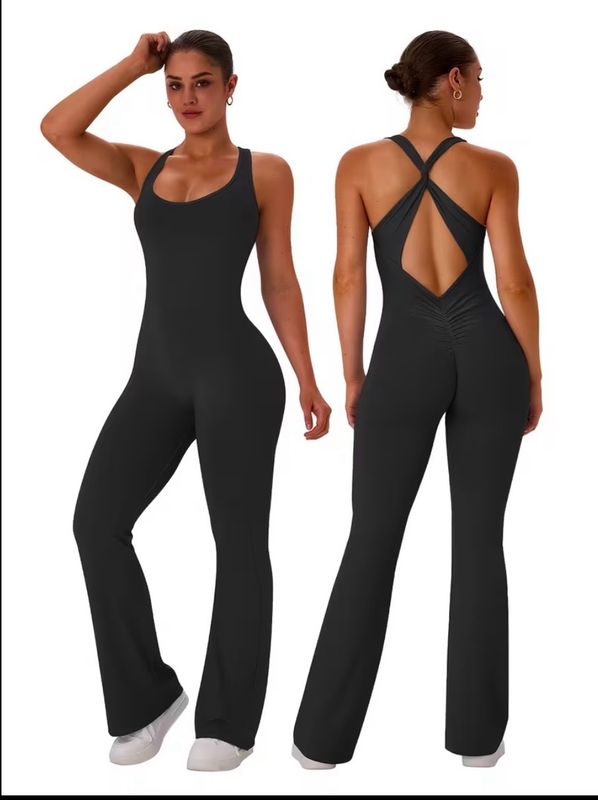 Flared Legs Jumpsuit