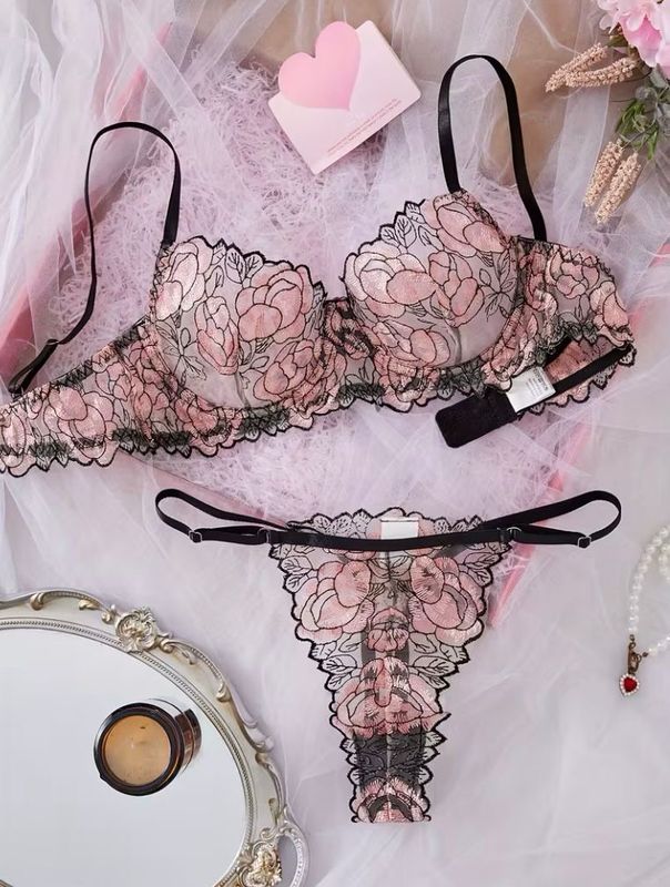 Pink Lingerie Set