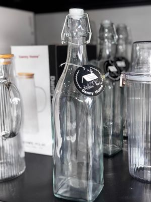 Flip Flop Storage Glass Bottle