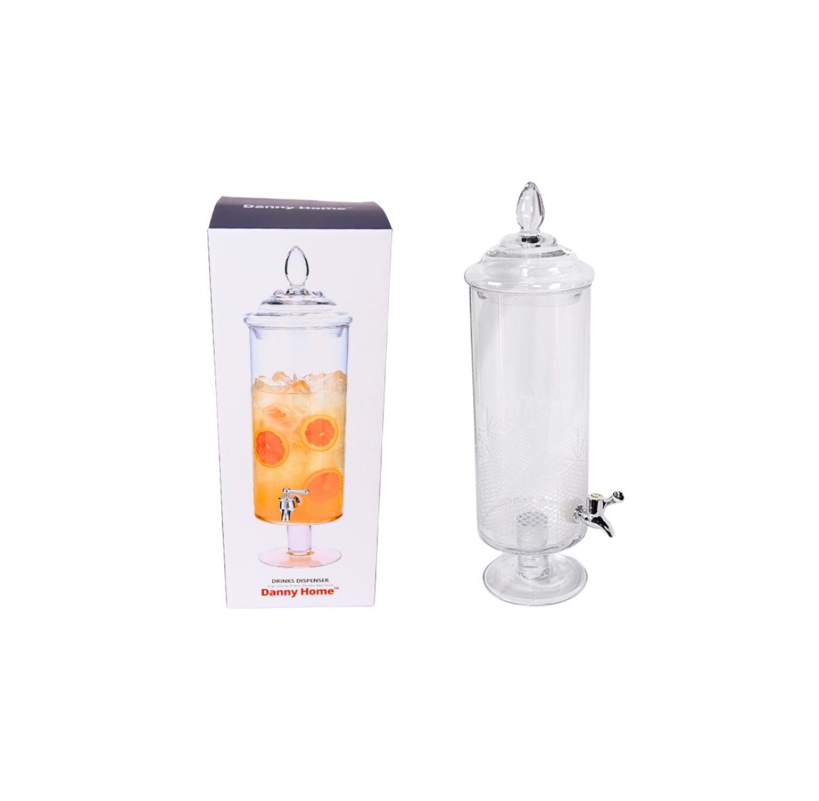DANNY HOME GLASS BEVERAGE DISPENSER #CB-26