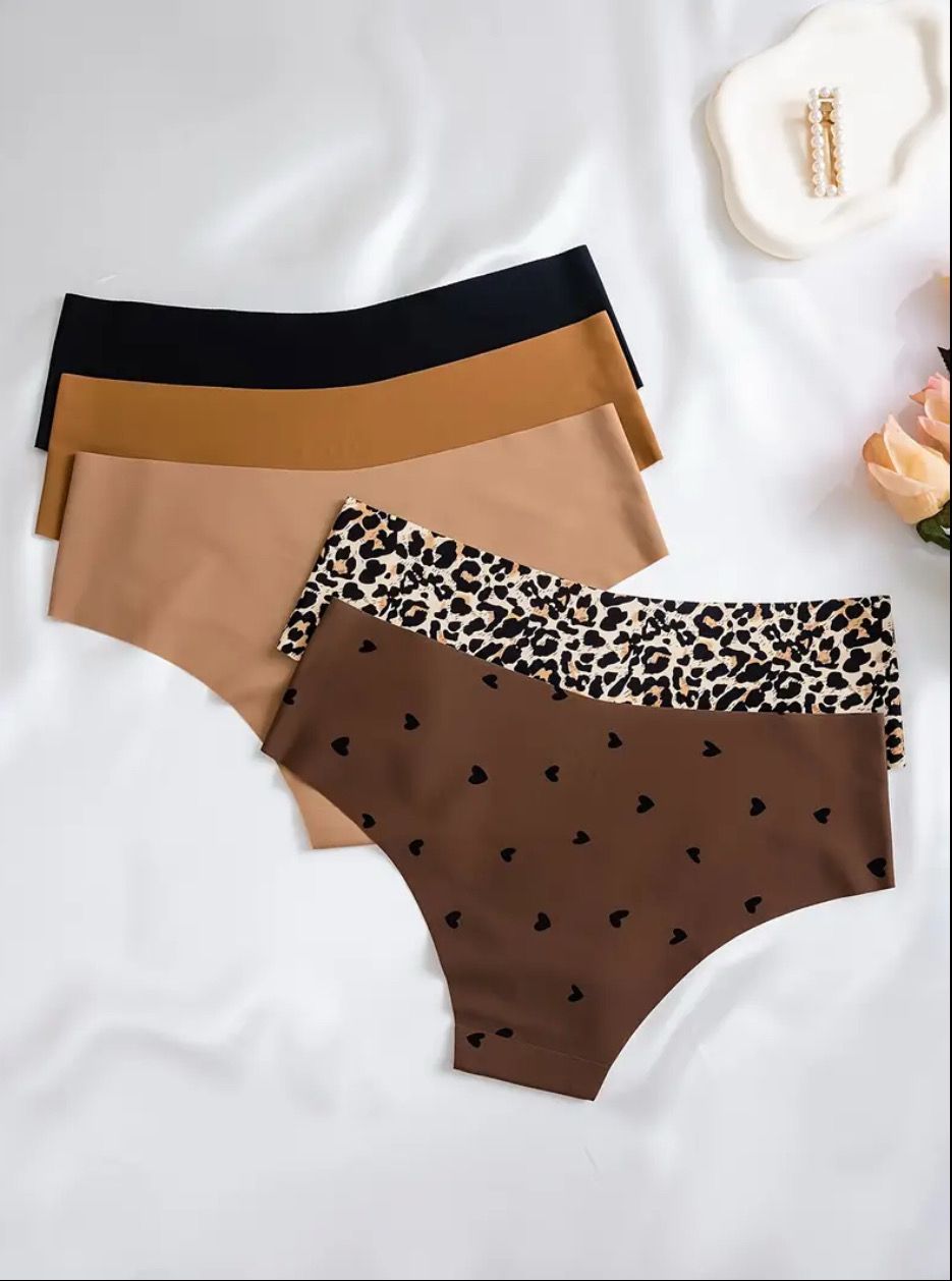 5Pcs Seamless Undies